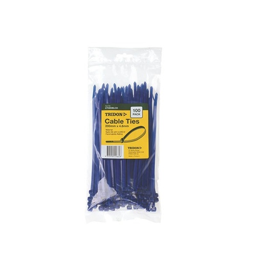 [180-CT205BLCD] CT205BLCD Cable Tie Blue