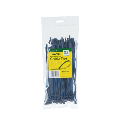 [180-CT205MD-100] CT205MD-100 Cable Tie - Metal Detectable