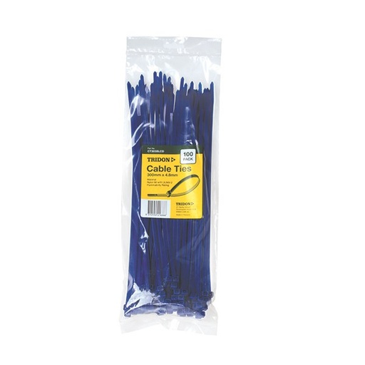 [180-CT305BLCD] CT305BLCD Cable Tie Blue