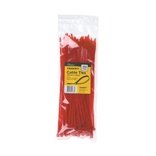 [180-CT305RDCD] CT305RDCD Cable Tie Red