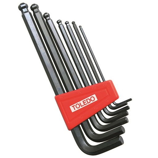[180-HKM] HKM Key Set Ball Point Hex Metric - 7 Pc.