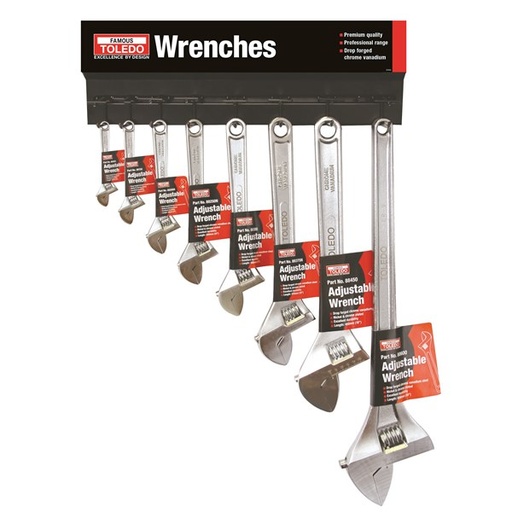 [180-NTMW01] NTMW01 Adjustable Wrench Merchandiser